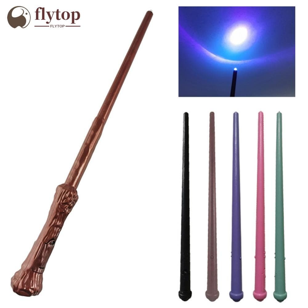 FLYTOP Varinha Mágica Luminosa Truques De Para Halloween Cosplay Voldemort Dumbledore Presente Crianças Adultas A2K5
