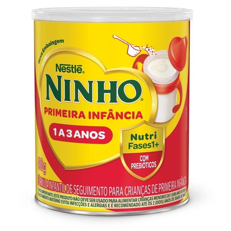 Fórmula Infantil de Primeira Infancia Ninho Fases 1 a 3 Anos 400g