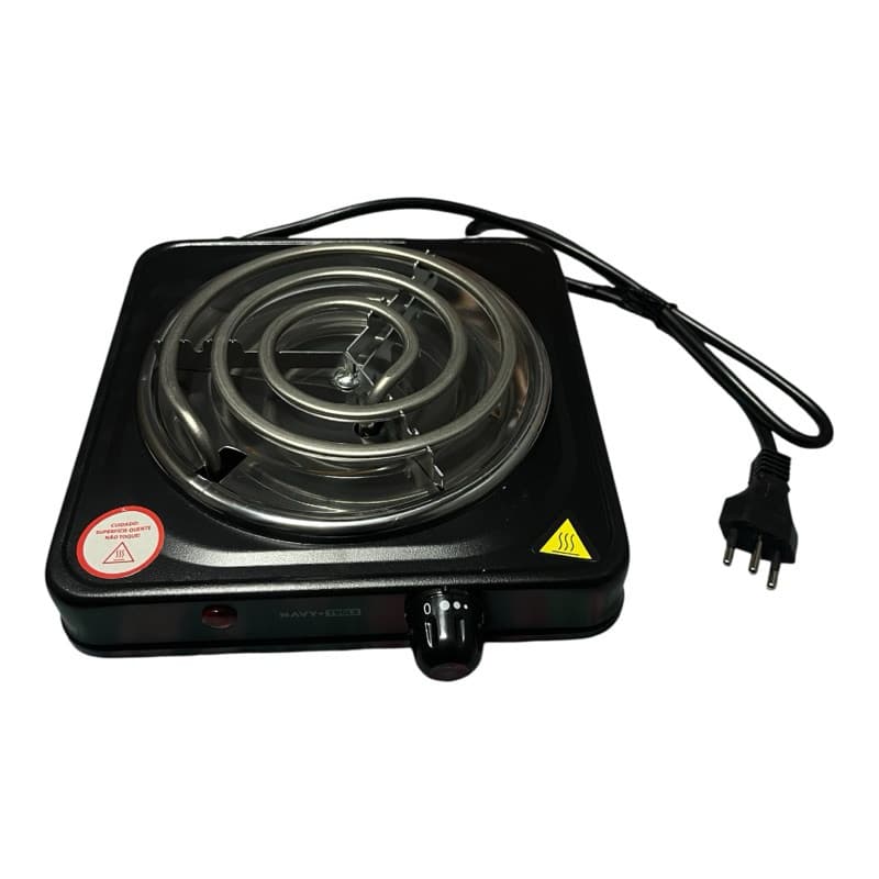 Fogão Fogareiro Eletrico 1000w 1 Boca Portatil 110V OU 220V