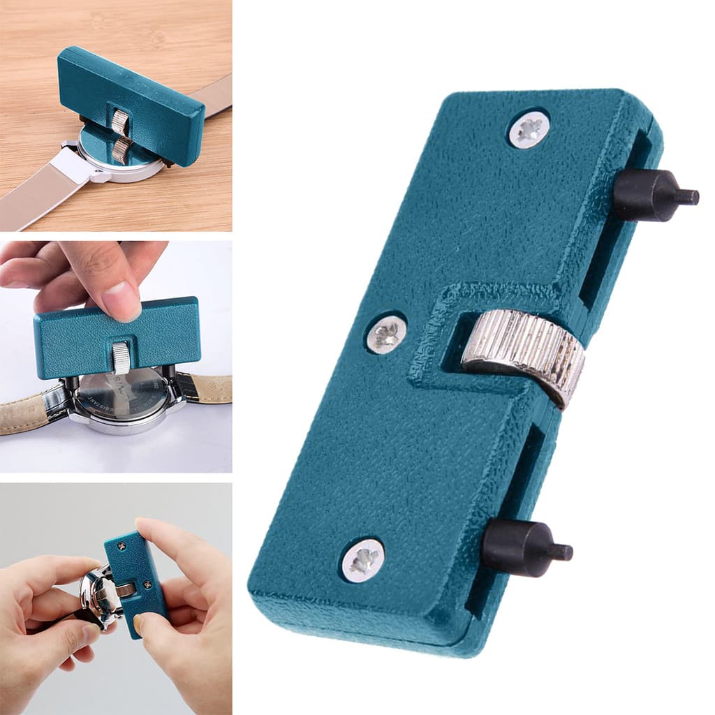 1 Pçs Ajustável Abridor De Relógio Volta Caso Ferramenta Imprensa Mais Próximo Removedor Chave Parafuso Kits Reparo Ferr