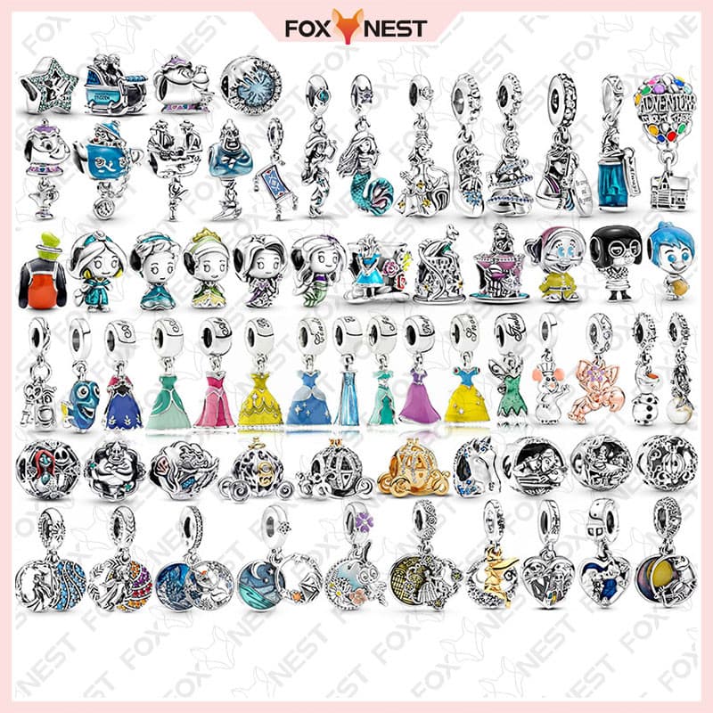 Charme De Boneco De Neve S925 Banhado A Prata Perfeito Para Qualquer Roupa Pingente DIY