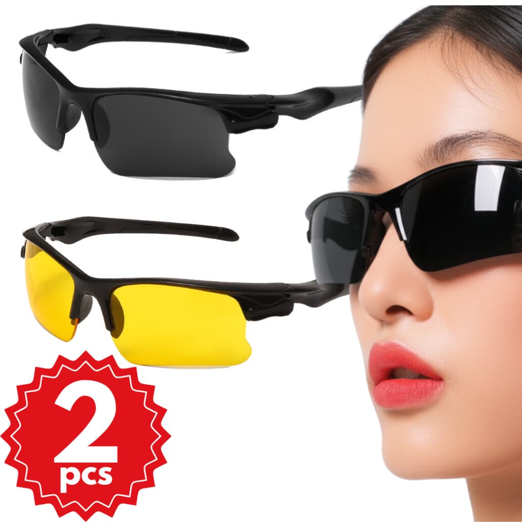 Óculos de Sol Masculino Feminino Unisex UV400 Lente Polarizado Proteção UV