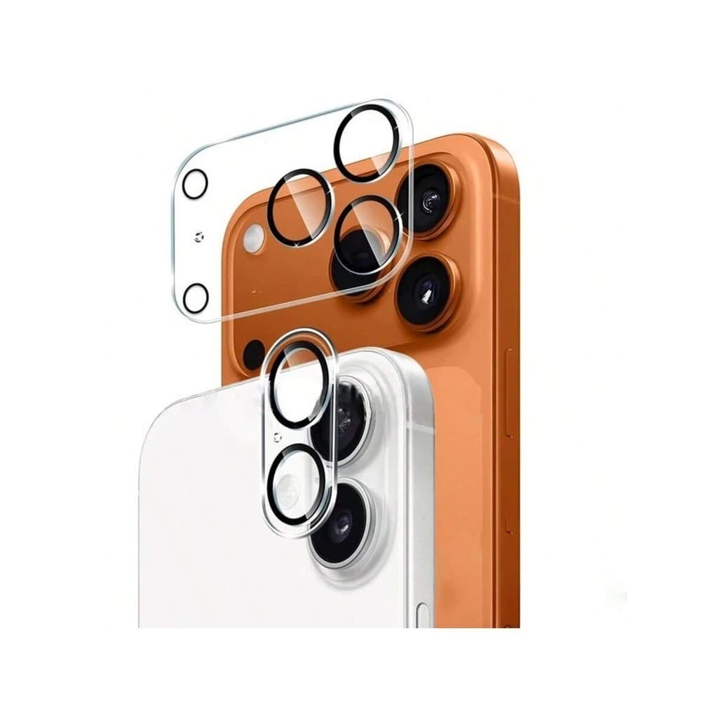 Protetor de Câmera 3D para iPhone 17 17 Pro Max, 17pro, 17 Air - Vidro Temperado