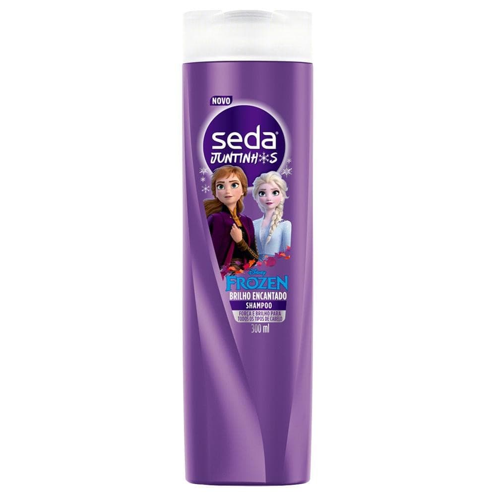 Shampoo Seda Juntinhos 300Ml Frozen Brilho Encantado