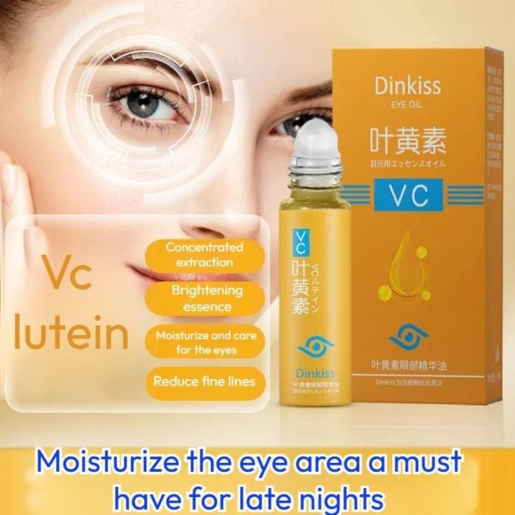 Óleo Essencial Para Olhos Luteína VC , Cravo , remove Bolsas E Olheiras , Fórmula Vegetal , Reduz Linhas Finas , De