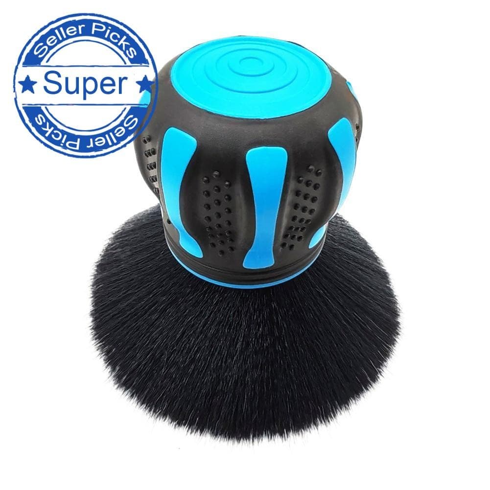 Escova De Detalhamento De Carro Com Cerdas De Javali-Ferramenta De Limpeza De Densas E Macias Para Aberturas Internas O8