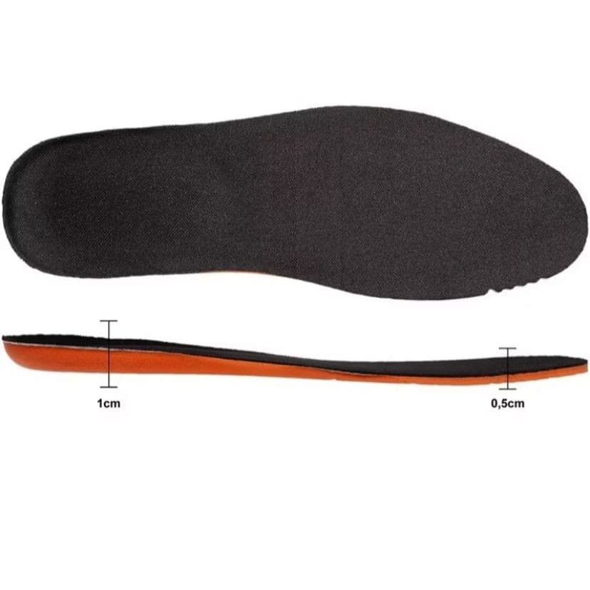 Palmilha Gel Ortopédico Anatómica Dores nos Pés Macia Dia A Dia Anti Impacto P.U Original