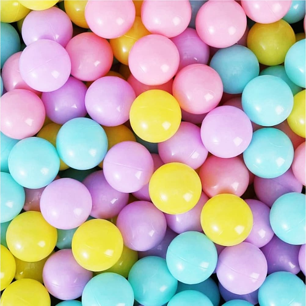 Bolinhas de Piscina Infantil Bebe Kit 100 Unidades Princesas