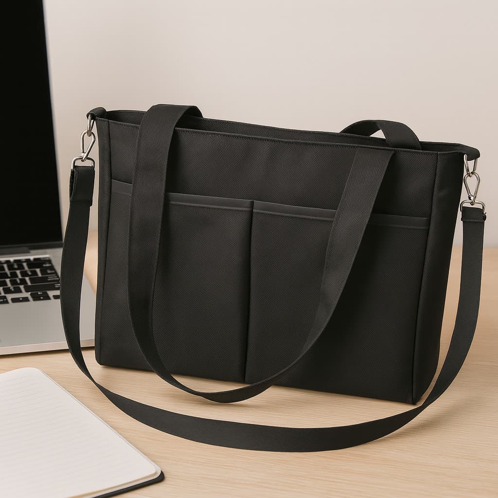 Bolsa Para Notebook Organizadora Feminina Masculina Trabalho Faculdade Viagem Alça Transversal - Envio Imediato