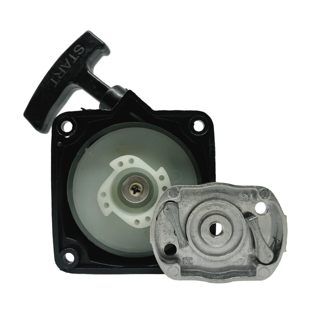 Kit Tampa de Partida Puxador Kawashima Arrastador e Polia Para Roçadeira Alta Resistência Universal