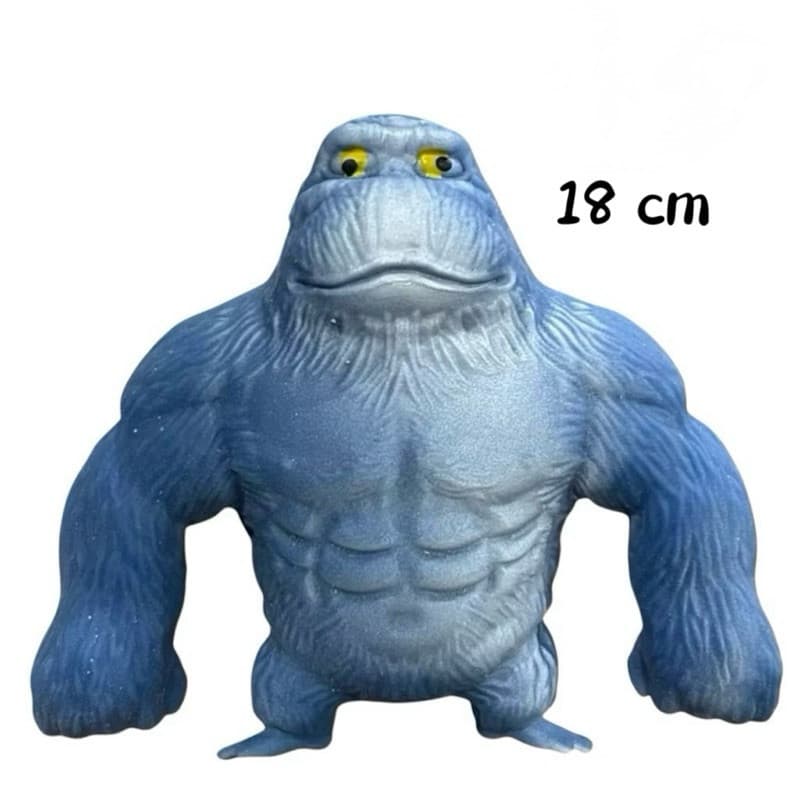 12/14/18cm Brinquedo Boneco Macaco Gorila Indestrutivel Estica Esmaga Antiestresse Aperta Tik Tok Divertido