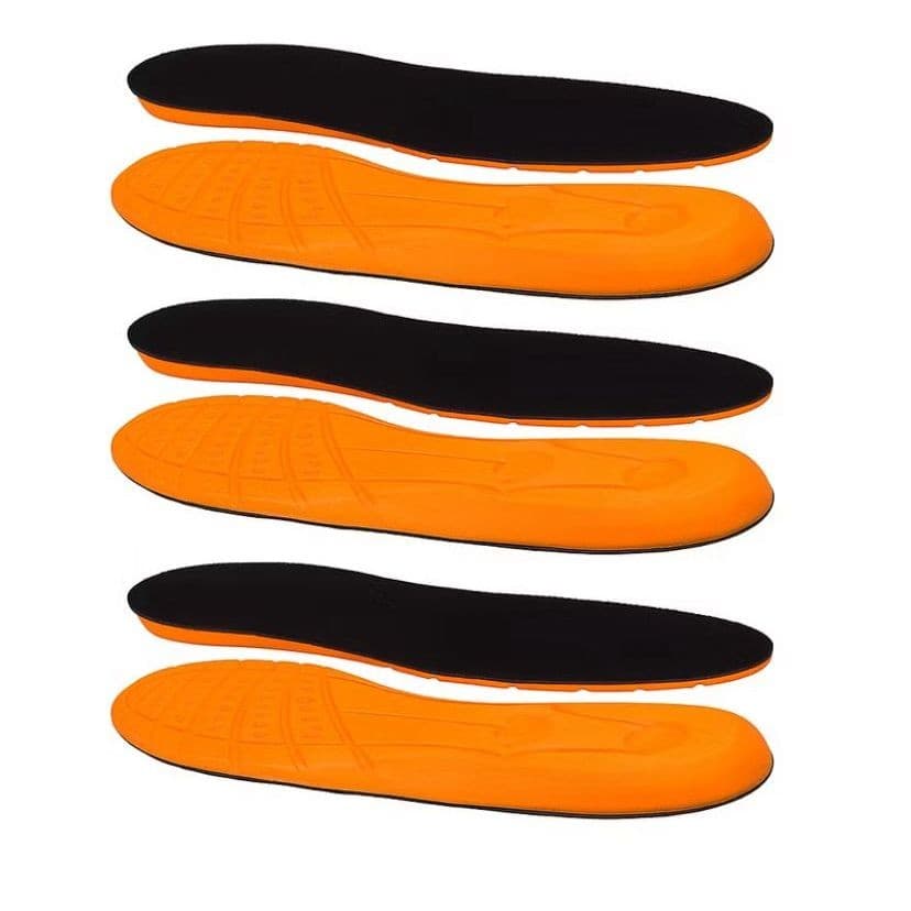 Kit 3 Pares Palmilha Gel Ortopédico P.U Anatómica Dores nos Pés Macia Dia A Dia Todos calçados