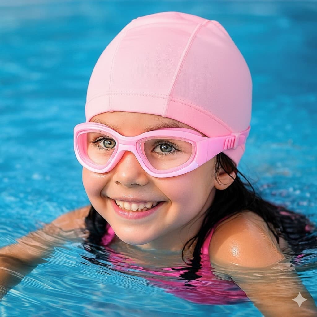 KIT ÓCULOS DE NATAÇÃO PREMIUM INFANTIL+TOUCA - PAIDI