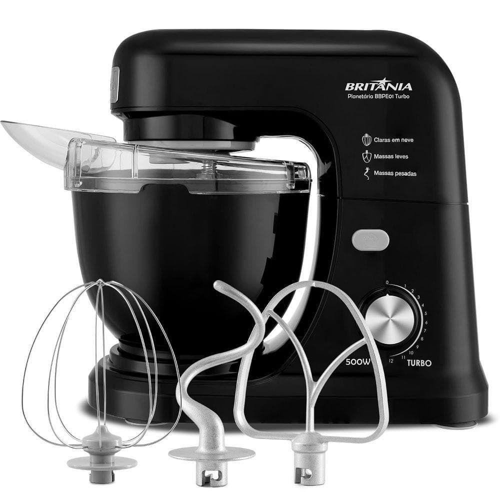 Batedeira Planetária Britânia 12 Vel. 4L 500W 220V