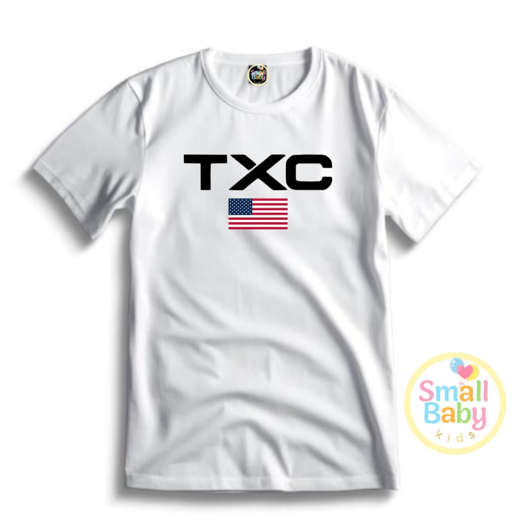 Camisa/Camiseta Infantil  Unissex TXC USA Country em Algodão, camisa rodeio, Blusa rodeio