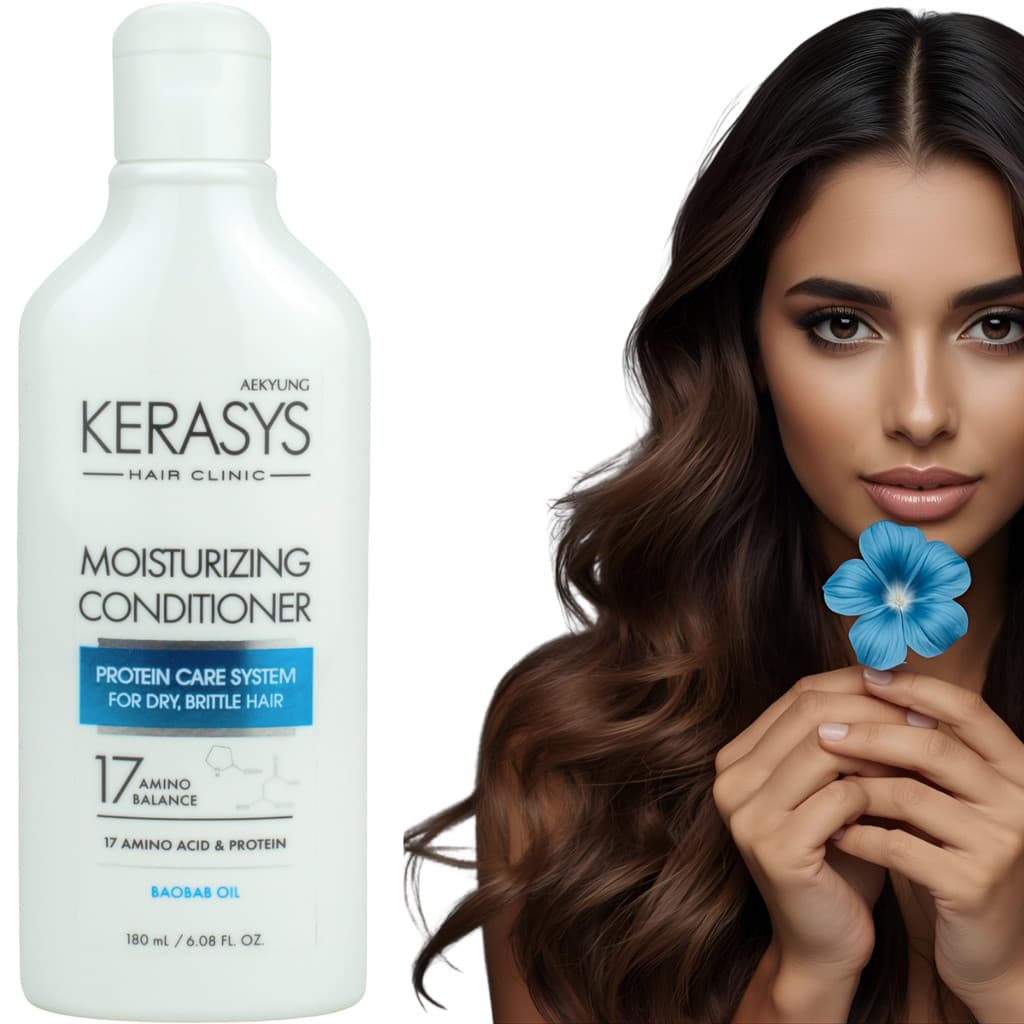 Condicionador Kerasys Hair Hidratante Óleo de Baobab 180ml