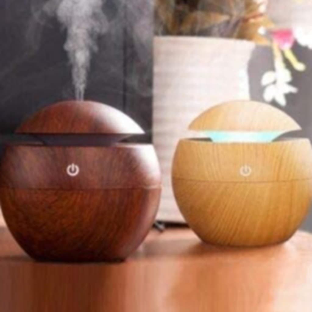 Umidificador Aromatizador Difusor Ultrassônico Luzes Ar130ml