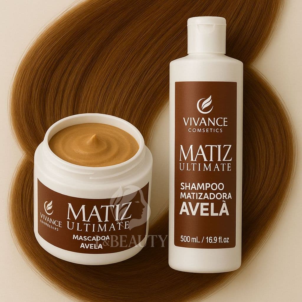 Shampoo Matizador 300ml  + Mascara Matizadora 250gr - Vivance Cosmetics