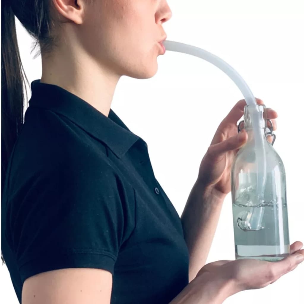 Tubo Ressonância Lax Vox Exercícios Vocal Silicone 35cmx9