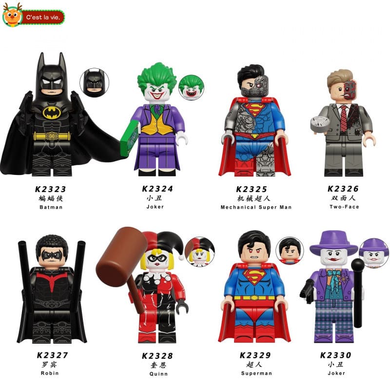 Brinquedos para meninos brinquedos montados presentes de aniversário bonecos palhaço