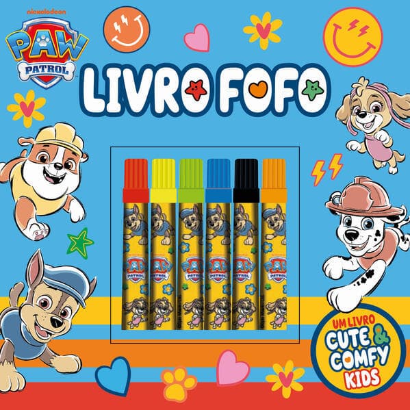 Patrulha Canina - Livro Fofo - Cute e Comfy Kids