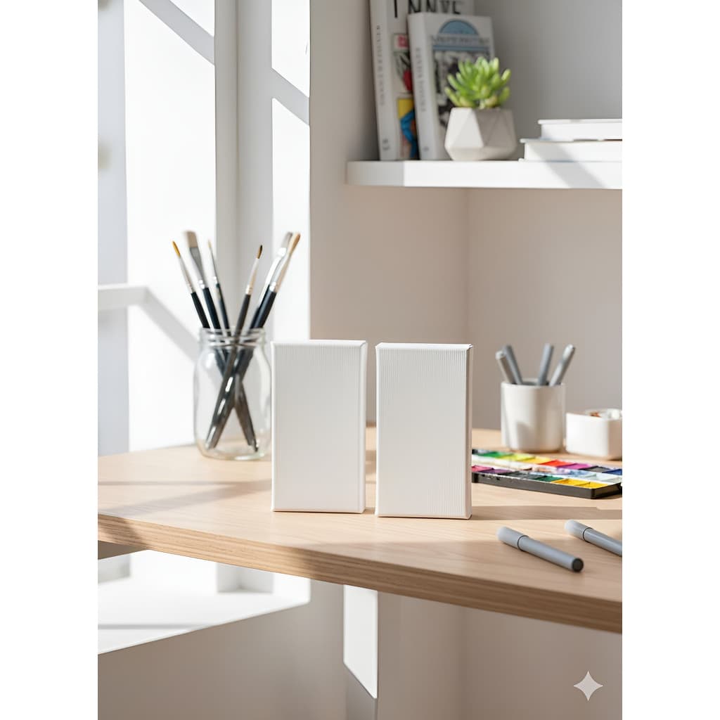 Tela De Pintura Infantil Arte 16x8 Cm Ideal Para Brindes Mimos Lembrancinhas