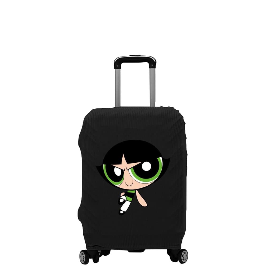 Capa De Mala 8 a 23KG P-M-G Meninas Super Poderosas Protetor Bagagem Para Viagem Protetora Grande