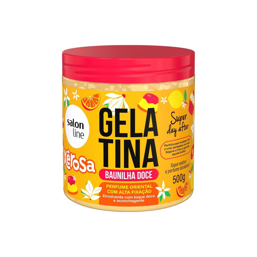Gelatina Xêrosa Baunilha Doce 500g