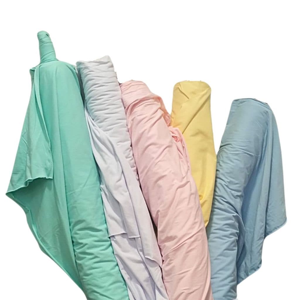 Tecido Malha de Algodão Meia Malha Tubular 100% Algodão 1,00x0,90m