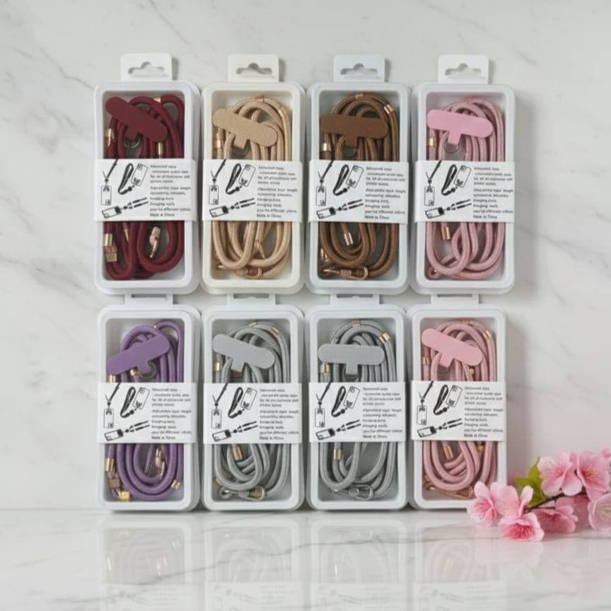 Cordinhas Celular Anti-Furto Salva Celular Pescoço e Pulso Universal Strap Phone