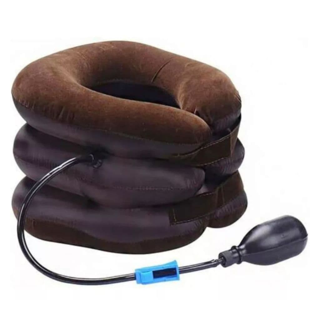 COLAR TRAVESSEIRO ALMOFADA PARA PESCOÇO CERVICAL INFLAVEL