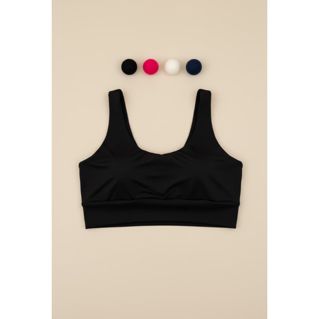 Top Cropped Fitness Sem Bojo Cós Largo Treino Casual Academia Multiuso