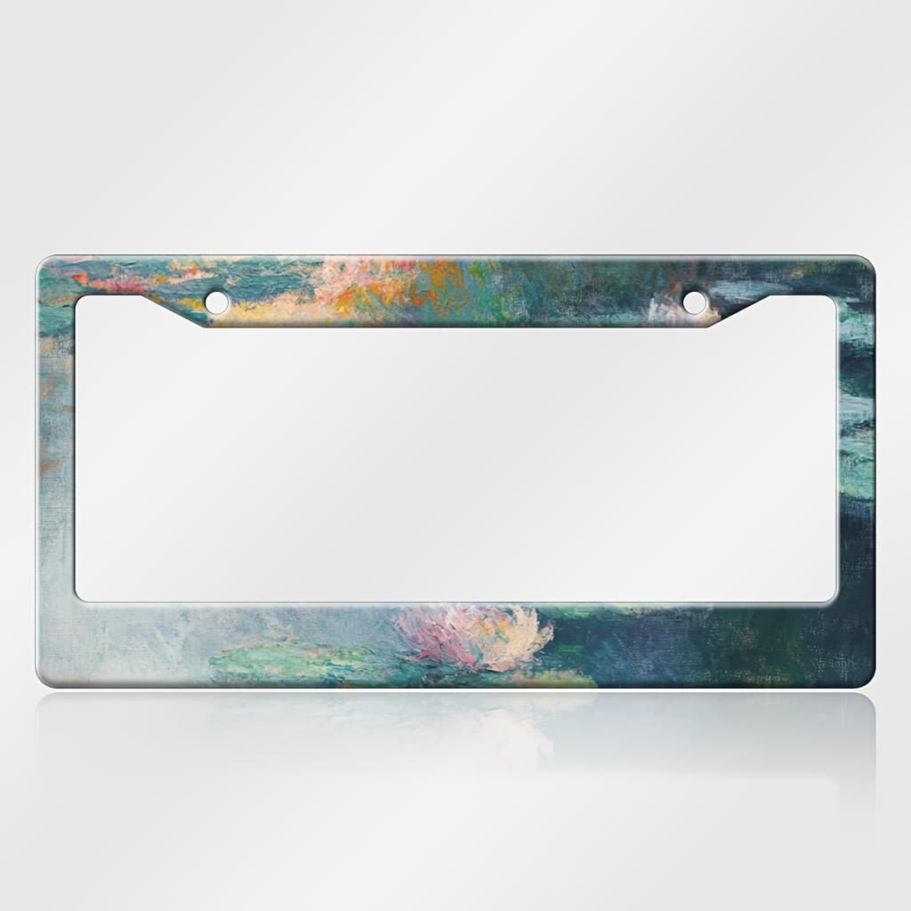 2 padrões de Metal e adequados para x quadro de placa de veículo frontal tamanho americano 6.0 com suporte padrão de pol