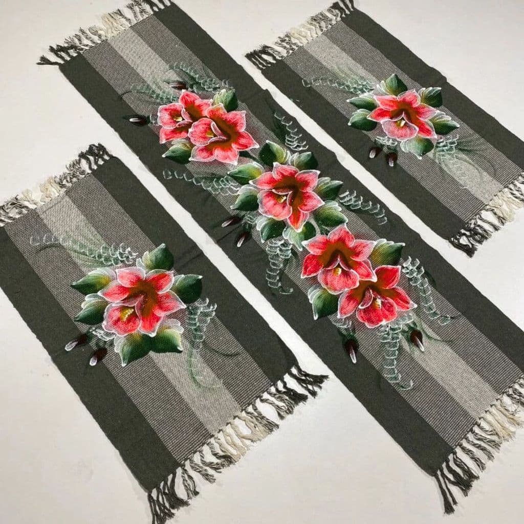 Tapete Sala 3 Peças Passadeira Cozinha Fofo Estampado Algodão Decoração Casa Promoção Barato Atacado