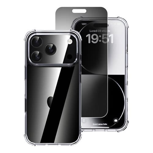 Capa Capinha + Película De Vidro 3D Para iPhone 17  17pro 17 air  17 promax
