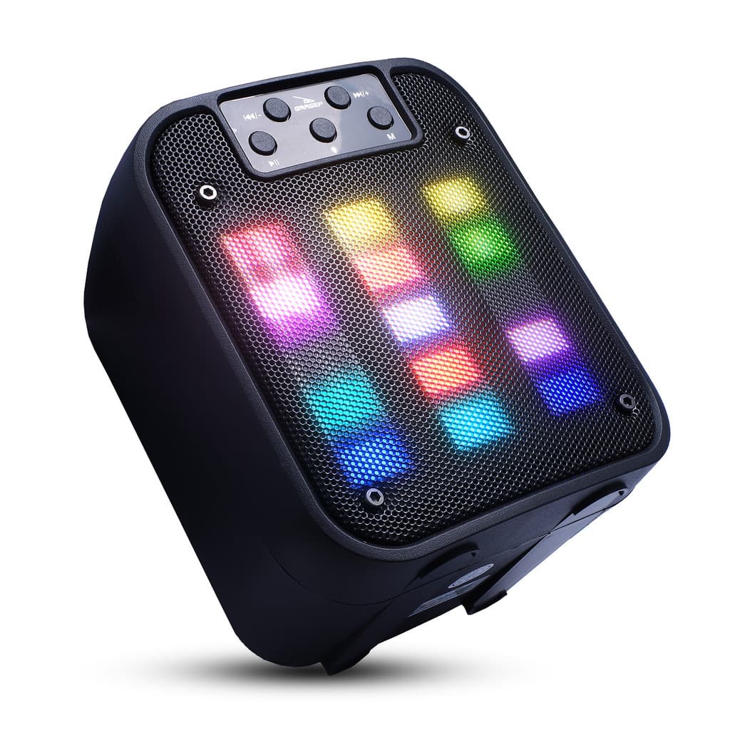 Caixa de Som Bluetooth Portátil 10W Rms Mp3 Usb Pendrive