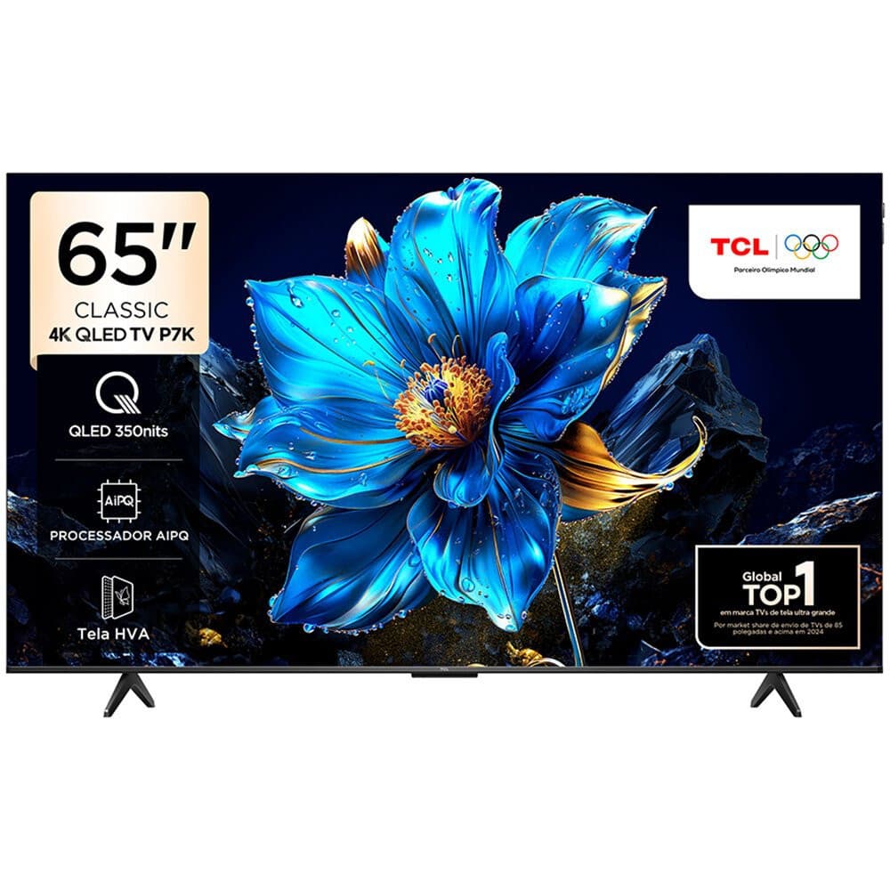 Smart TV TCL 65 Polegadas 4K UHD QLED TV 65P7K