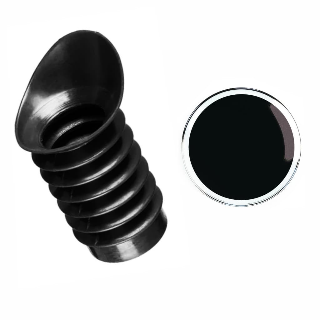 Protetor de 40 mm, Remove borracha brilhante de visão noturna