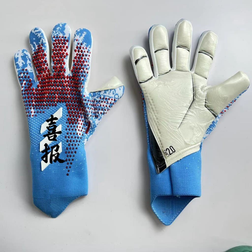 2025 luvas de goleiro de futebol engrossado crianças adulto látex dedo proteção luvas de treinamento respirável luvas de