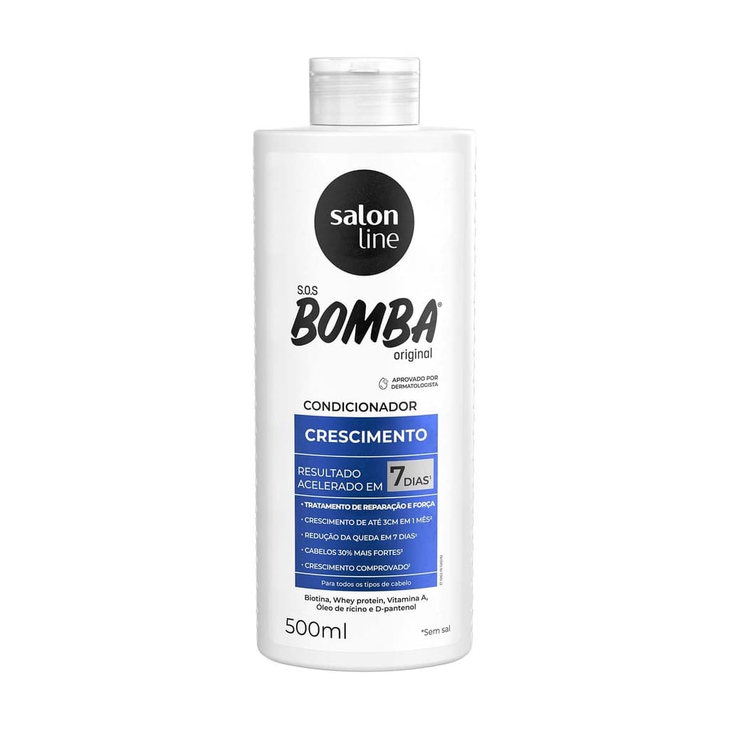 Condicionador SOS Bomba Original Salon Line 500ml