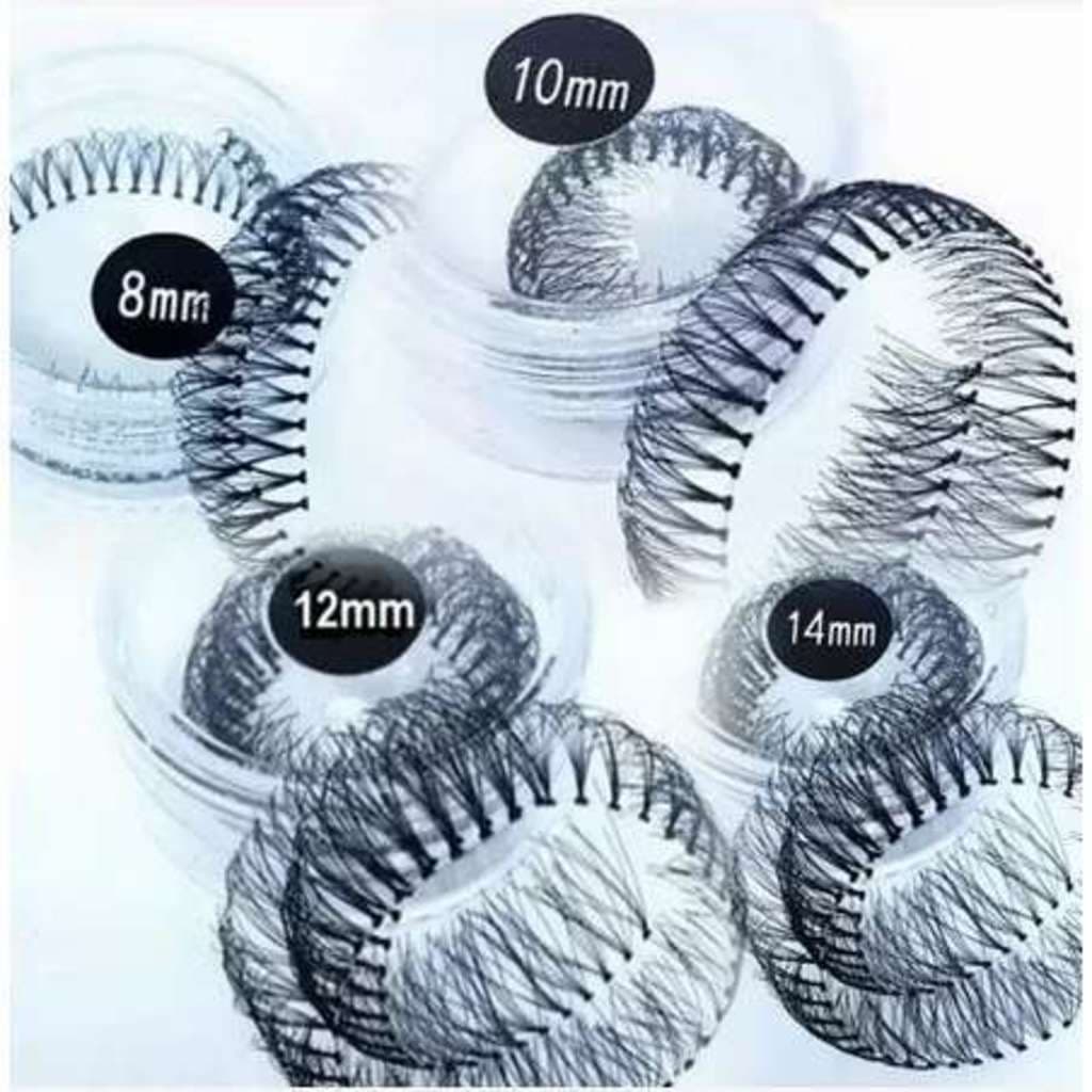 12 Peças Cílios Para Alongamento Temos 4 Numeros -8/10/12/14MM