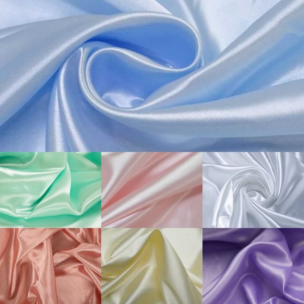 3 Metros Tecido Cetim Charmousse 1,50M Largura Brilhante