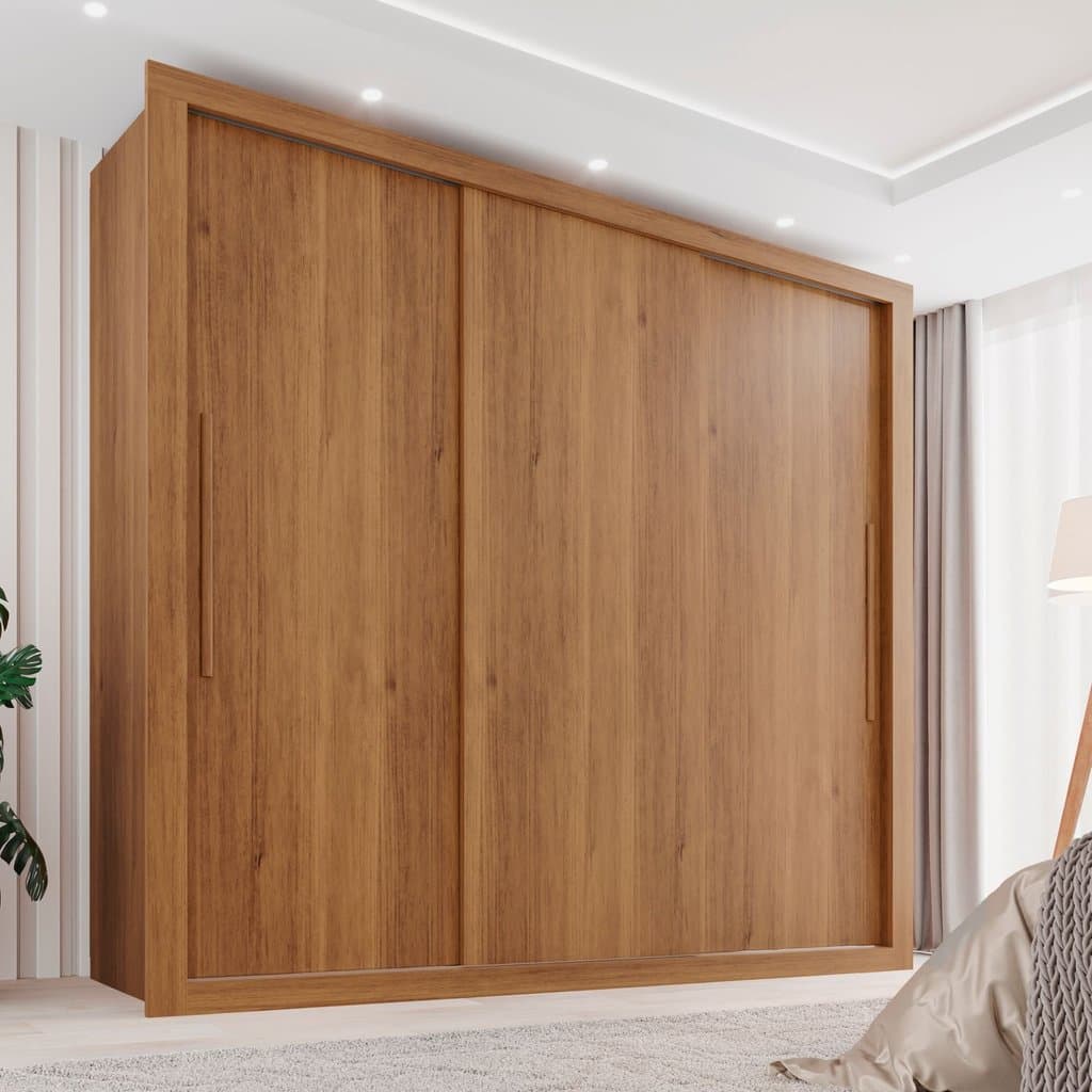 Guarda Roupa Casal 3 Portas 4 Gavetas Costa Rica  Cinamomo