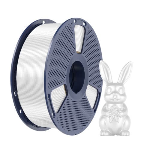 Filamento Impressão 3D Sunlu Pla+ Silk Branco 1kg