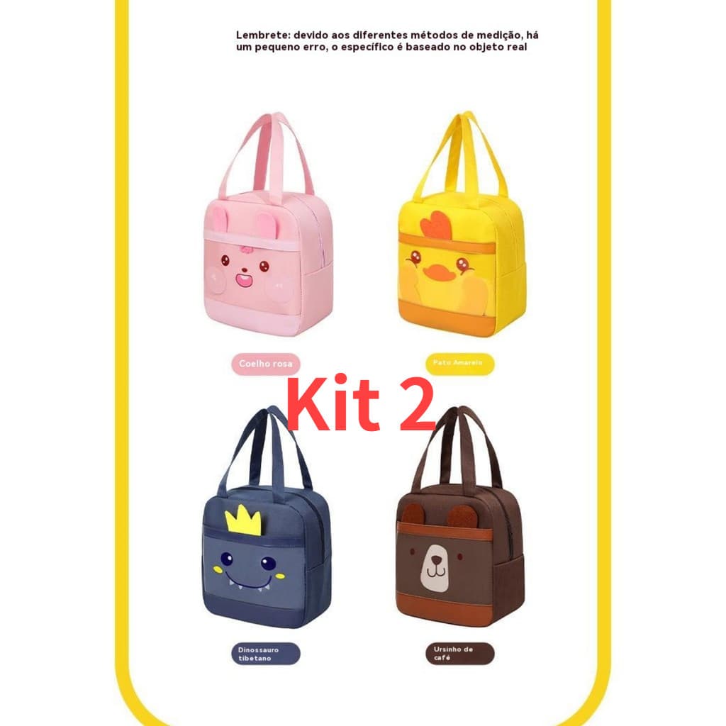 Bolsa Térmica Infantil Com Design Divertido Bolsa Termica 916 YOBEL