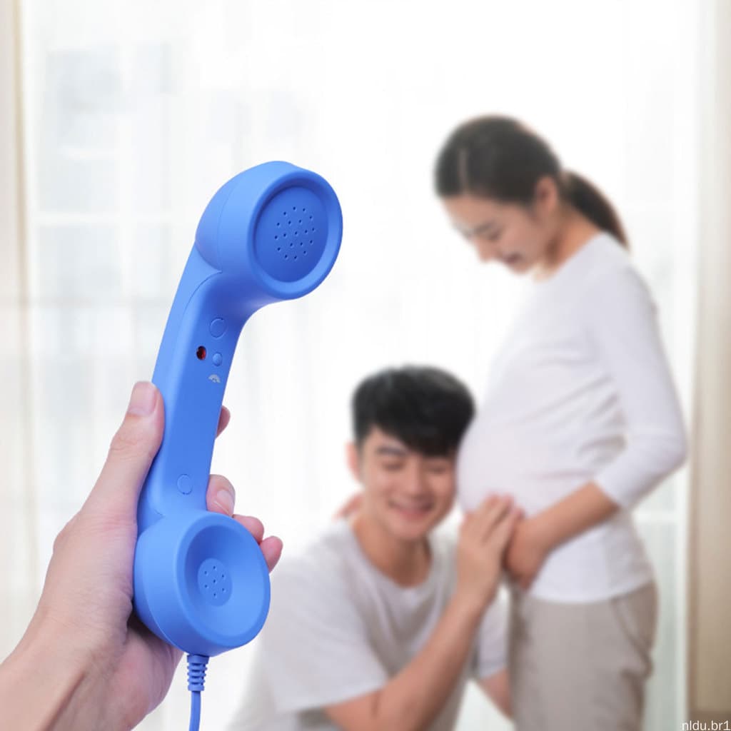 Receptor De Telefones Vintage Tipo C Com Fio Para Chamadas Móveis Retro Charm Tecnologia Moderna Celulares