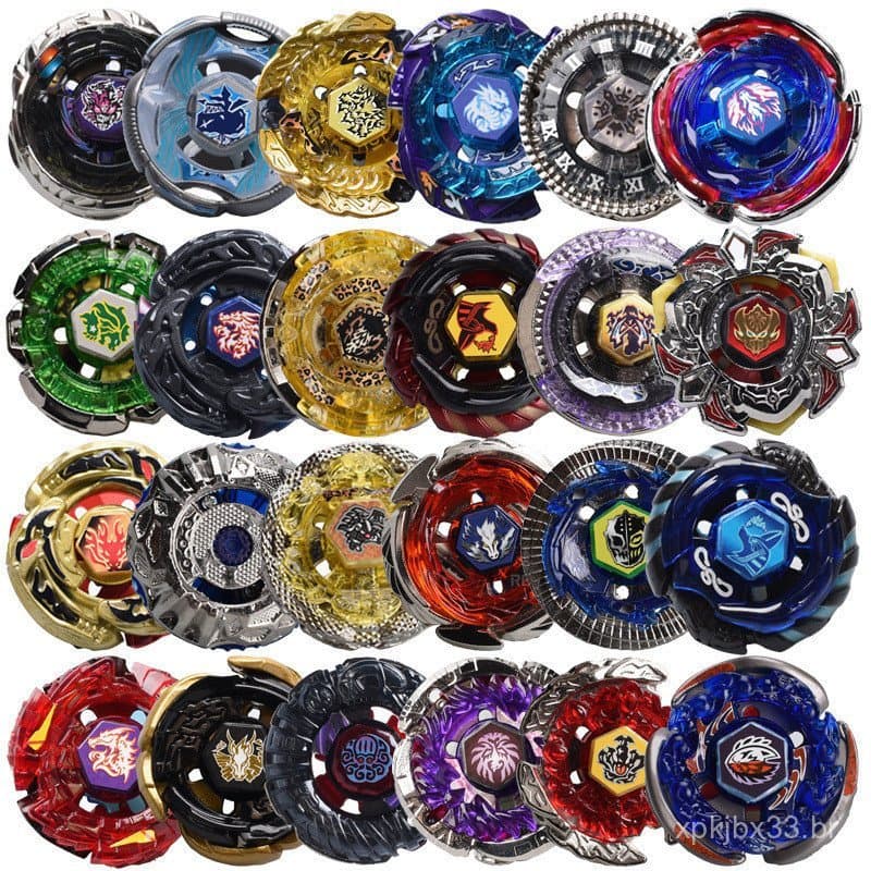 50 Estilos Metal Beyblade Fusion 4D Pião Giratório BB100 BB116 BB118 Jogo de Batalha de Arena Brinquedos para Crianças A