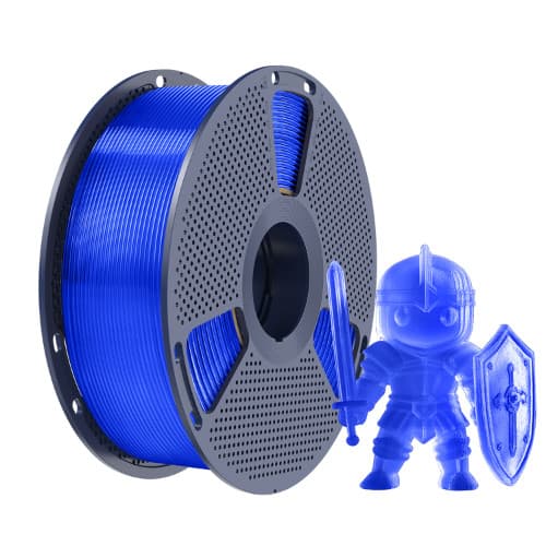 Filamento Impressão 3D Sunlu Pla+ Translucido Azul 1kg