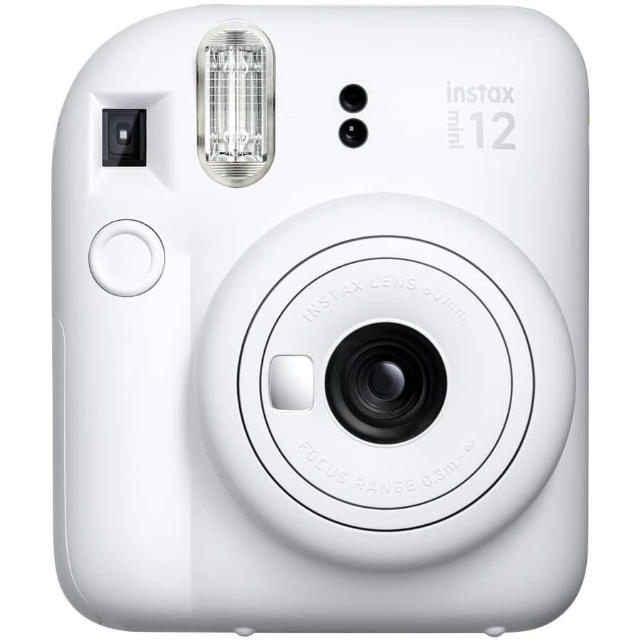 Câmera Instantânea Instax Mini 12 Branco Marfim Fujifilm Máquina Fotográfica