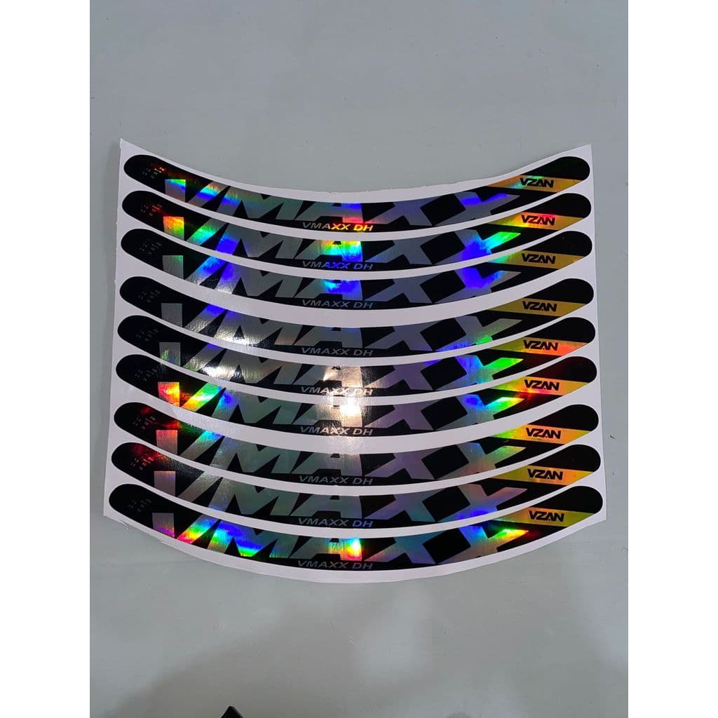 Adesivo Aro Vmaxx LT Mtb disc Auto Colante Decoracão
